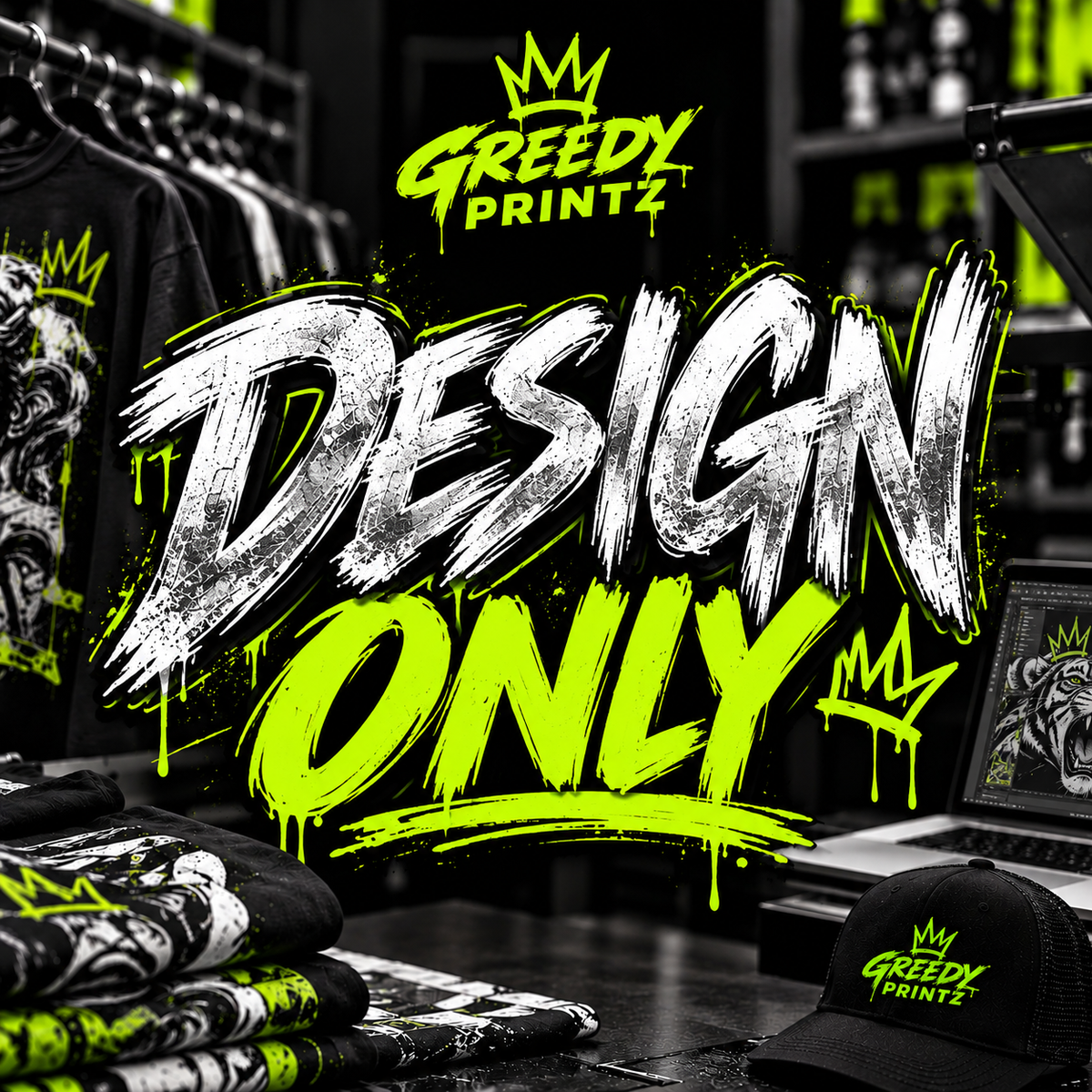 SHIRT DESIGN ONLY (NO PRINT)